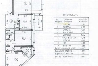 Apartament cu 3 camere decomandat în Nicolina - 1