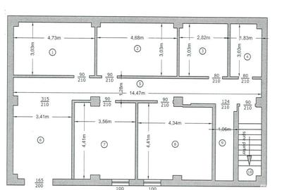 Casă cu 4 camere în Central