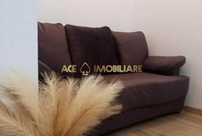Apartament cu 2 camere semidecomandat, mobilat în Băneasa