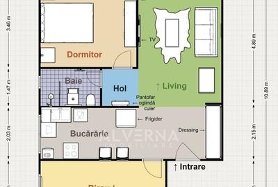 Apartament 3 camere | 58 mp + balcon 9 mp | Parcul Central – Cetatuia - 12