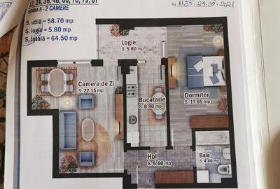 Apartament cu 2 camere decomandat în Central - 9