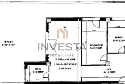 Apartament cu 4 camere semidecomandat, mobilat în Mărăști - 11