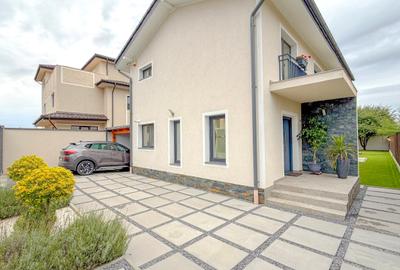 Casa premium, peisagistica, utilitati complete, Stupini - 5