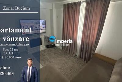 Apartament 2 cam, decomandat, de vanzare in zona Bucium - Visan