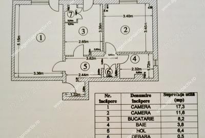 Apartament 2 camere Mazepa 2 – etaj 3/8, vedere către Dunăre - 7