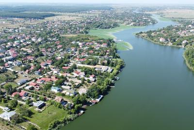 TEREN LAC SNAGOV - PONTON - CASA P+1E - 20ml deschidere - 4