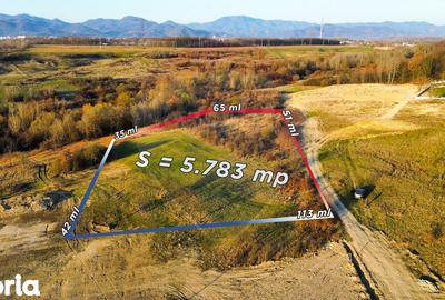 Teren de 5783 mp, în Groși - 5