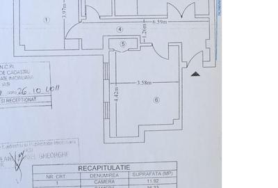 Apartament cu 2 camere în Ultracentral