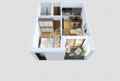 Garsonieră decomandată în Cetate - 5