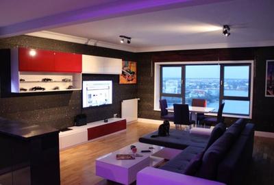 Barbu Vacarescu, apartament 2 camere lux  ,cu vedere la lac, parcare, fitness, - 3