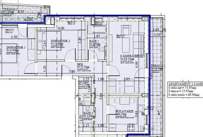 3 camere  | Pallady - Titan  | IULIE 2026 | nou | premium - 2