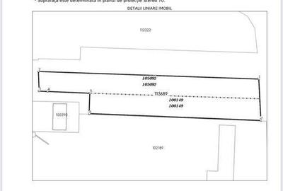 Teren de 4430 mp, în Snagov