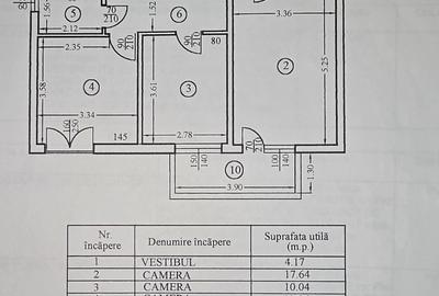 Apartament cu 3 camere decomandat în Titan - 4