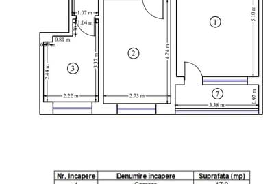 Apartament cu 2 camere decomandat în Teiul Doamnei - 2