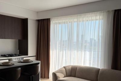 Apartament cu 3 camere semidecomandat, mobilat în Pipera - 2