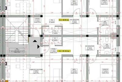 Apartament cu 3 camere, 2 bai + terasa de 15 mp - Calea Urseni - 5