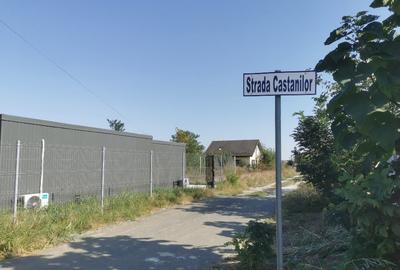 4 Loturi Teren de 635 mp  Domnesti-Teghes. 29 m Lat / 22 m Lun - 2