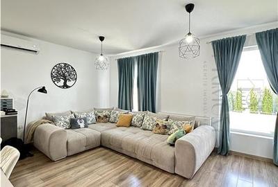 CHISODA - Duplex pe parter - Mobilat - Gradina amenajata