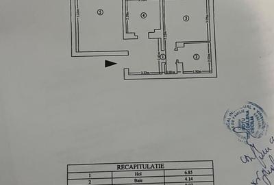 Apartament cu 2 camere decomandat în Podul de Fier