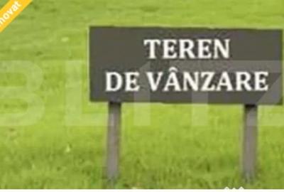 Teren de 500 mp, în Exterior Vest