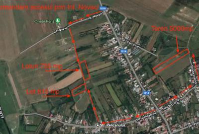Teren de 735 mp, în Săftica - 1