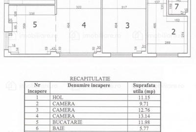 Apartament cu 3 camere la 8 min. de metrou 1 mai