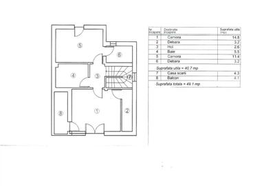 Casă cu 3 camere cu Teren 374 Mp în Băneasa