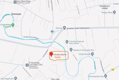 Teren de casă – zonă liniștită, ferit de trafic; langa podul Ciorogarla - 1