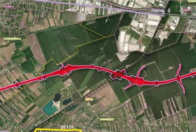Teren la intersectia A0 cu Radial Vest - 1