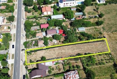 0% | Teren intravilan, 3300 mp, front 15 m | Snagov -Ghermanesti - 4