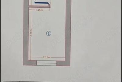 Garsonieră semidecomandată în CET - 1