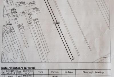 Teren de 6222 mp, în Albești-Paleologu - 1