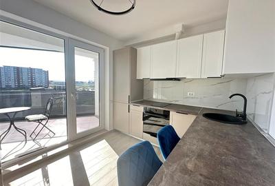 Apartament cu 2 camere semidecomandat, mobilat în Exterior Sud - 7