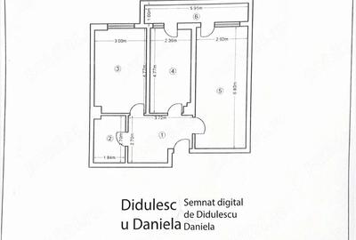 Apartament cu 2 camere decomandat în Central - 2