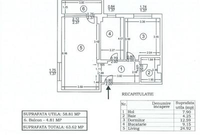 Apartament decomandat cu loc de parcare. Apartament decomandat cu loc de parcare. - 10