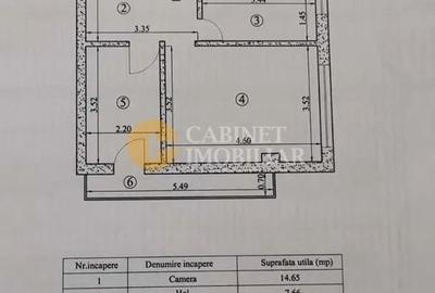 Apartament cu 2 camere decomandat, mobilat în Moara de Vânt - 8