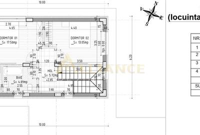 Casă individuală cu 3 camere cu Teren 257 Mp în Central - 12
