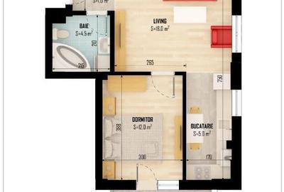 Vanzare aparatament 2 camere Bragadiru Mc Donalds - 5