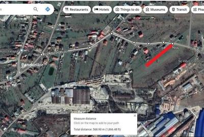 Teren de 2500 mp, în Central