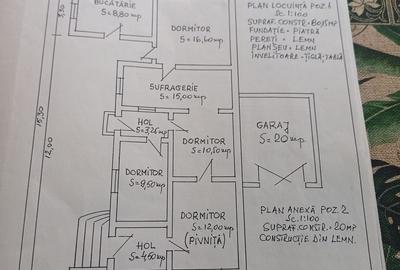 Casa 5 camere, foișor , garaj și teren 800mp cu toate utilitățile! - 32
