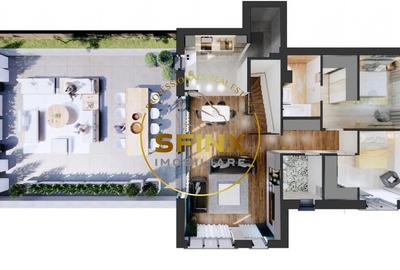 Penthouse de vanzare 242 mp totali Hils - 7