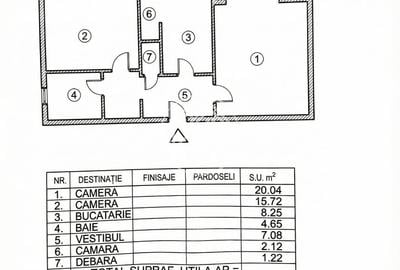 Apartament cu 2 camere decomandat în Decebal - 12