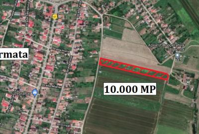 Teren de 10000 mp, în Giarmata