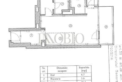 Apartament cu 3 camere în Tei - 2