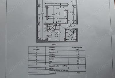 Apartament cu 2 camere decomandat în Central - 9