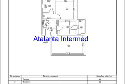 Apartament cu 2 camere, mobilat în Anda - 13