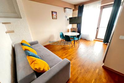Apartament cu 2 camere semidecomandat, mobilat în Central
