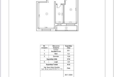 Apartament cu 2 camere semidecomandat în Central