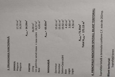 Casa la rosu ,cu toate utilitatile,171 m util,cu etaj in ileanda - 1