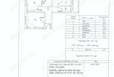 Apartament cu 3 camere decomandat în Central - 1